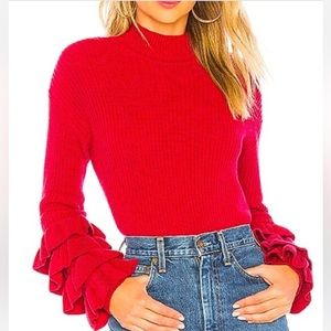 Lovers and Friends Red Sweater